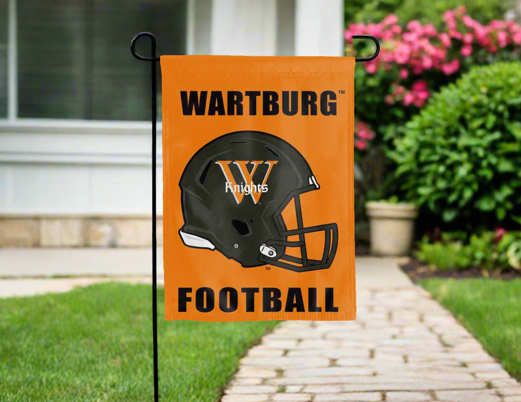 Wartburg College Football Garden Flag