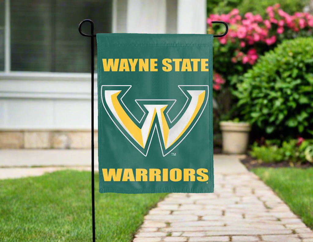 Wayne State University - Warriors Garden Flag