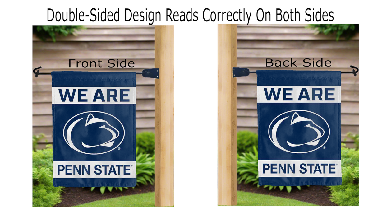 We Are Penn State Double Sided Garden Flag