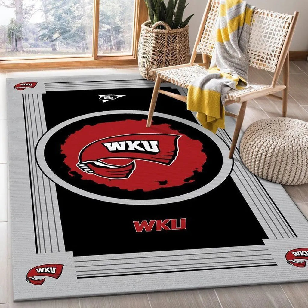 Western Kentucky University Logo Area Rug for Ho...