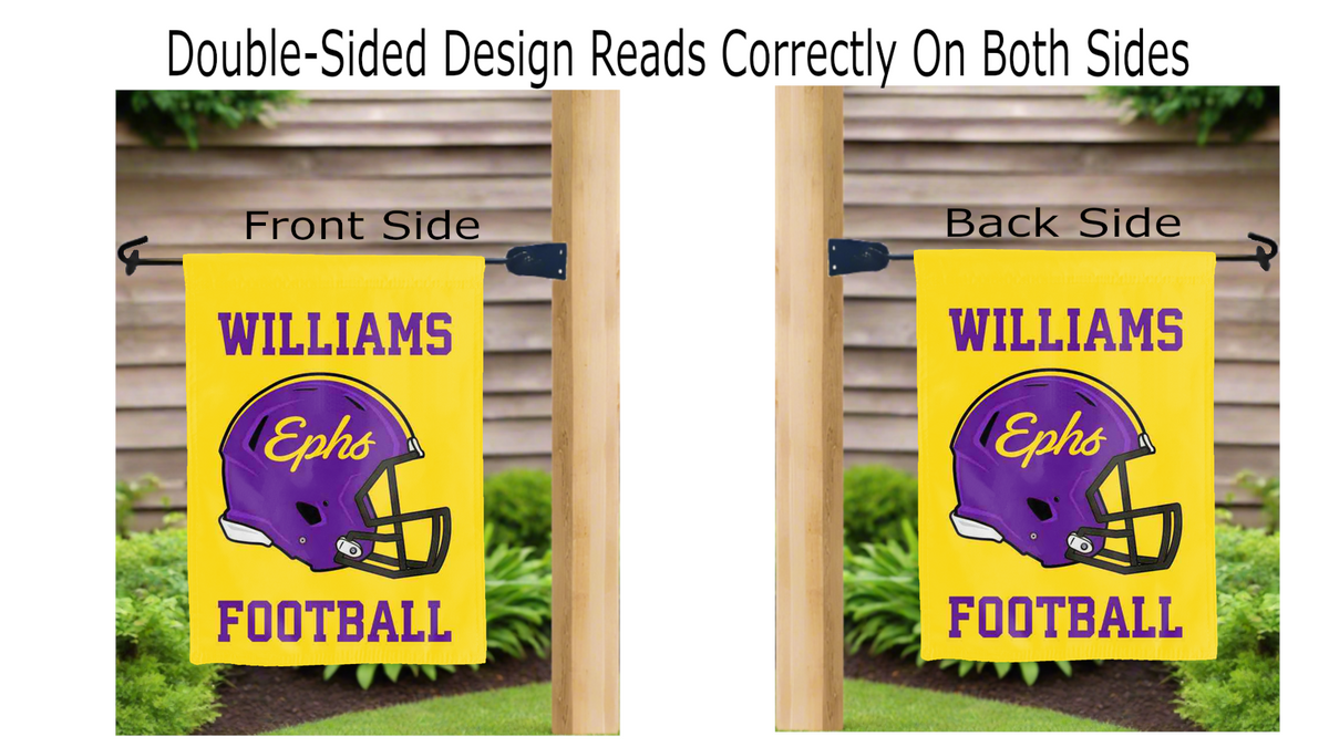 Williams College - Ephs Football Garden Flag