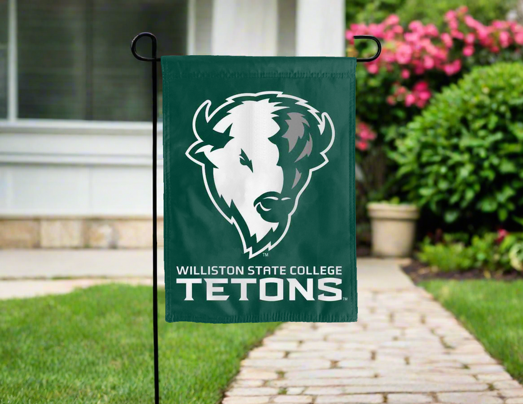 Williston State College - Tetons Garden Flag