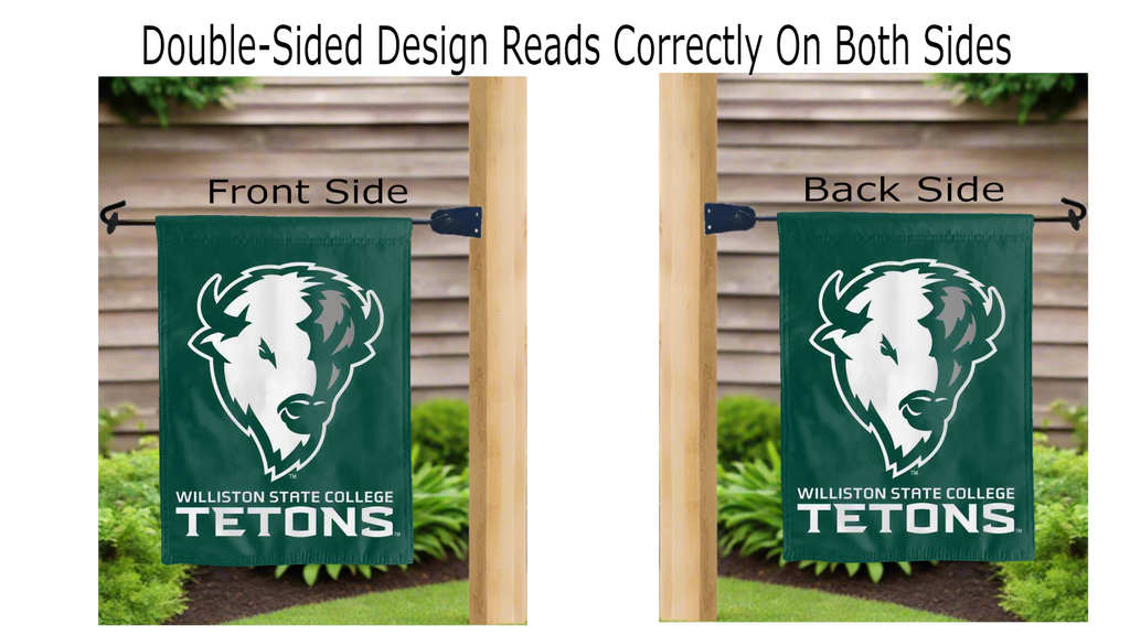 Williston State College - Tetons Garden Flag