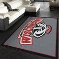 Wisconsin Badgers Rug Ð Logo Area for Livi...