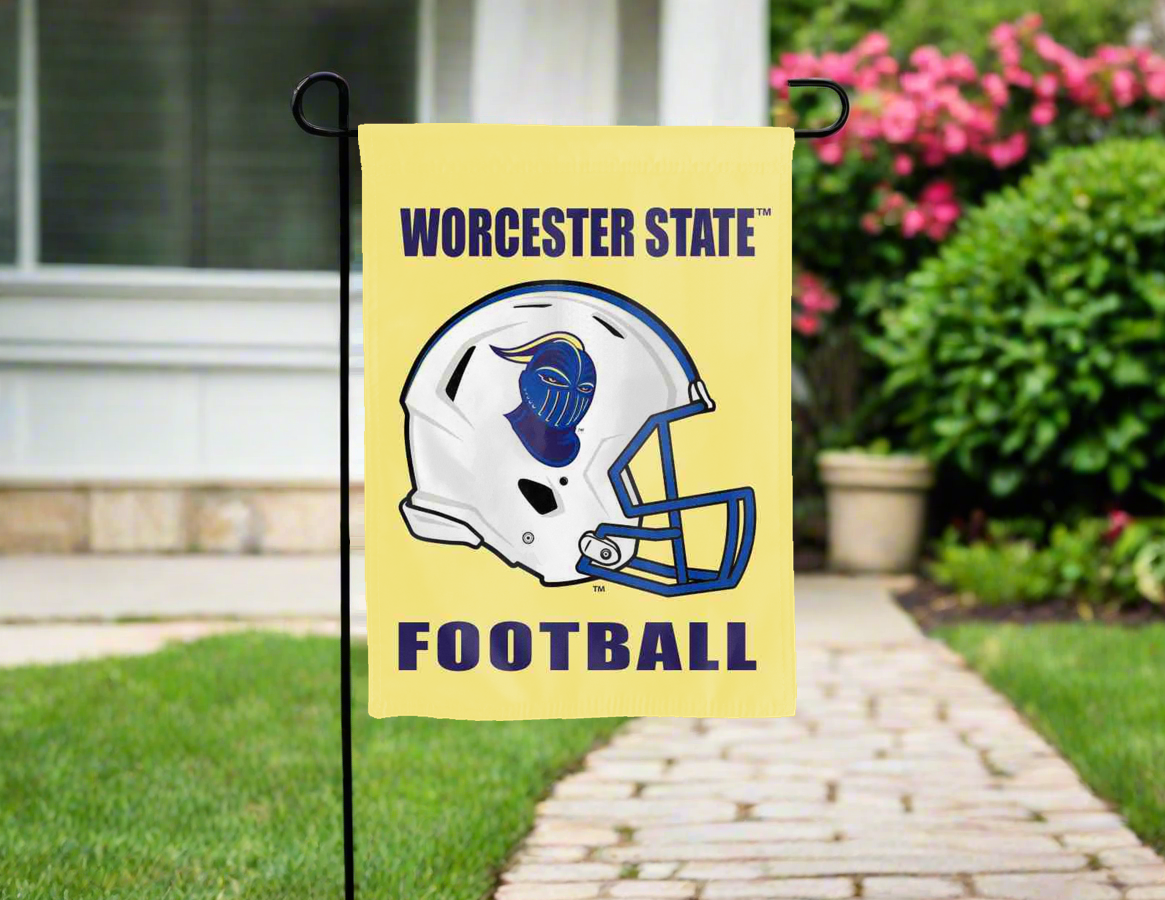 Worcester State University - Lancers Football Garden Flag