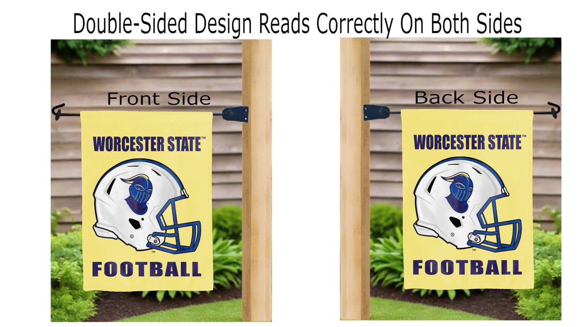 Worcester State University - Lancers Football Garden Flag
