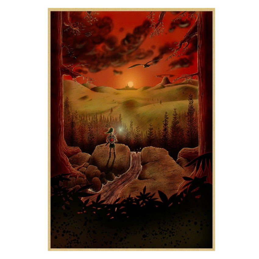 Zelda Landscape Poster