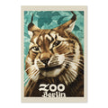 Zoo Berlin Lynx ‚Äî Vintage 1928 Advertising Poster | Zoo Wall Art